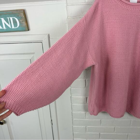 Vintage Bobbie Brooks Woman Pink Knit Sweater - Picture 6 of 7